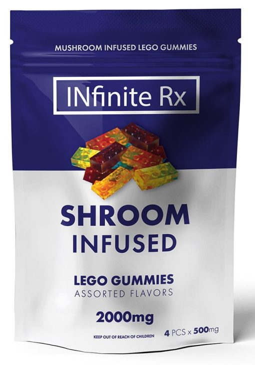 INfinite Rx Shroom Infused Block Gummies Edibles